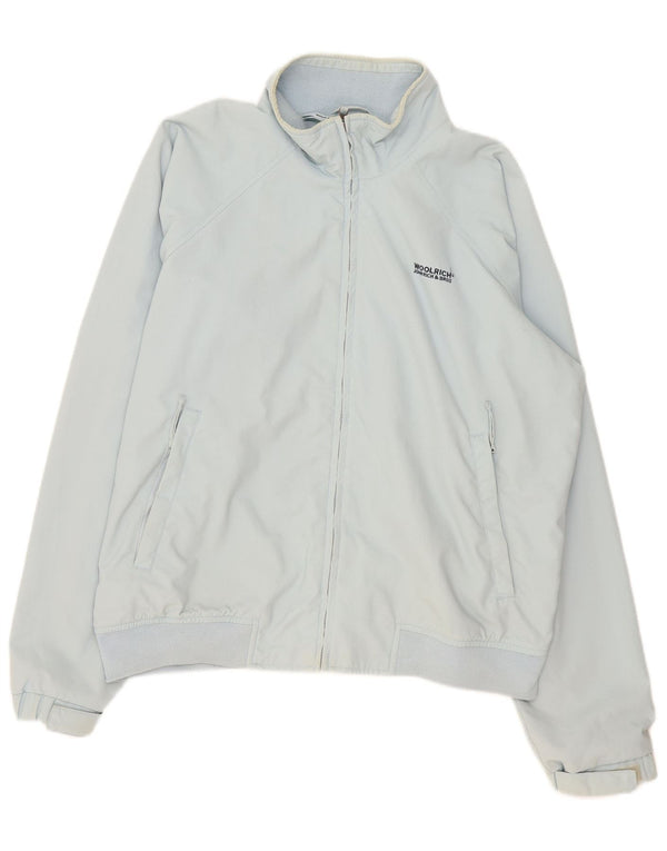 Jaqueta bomber masculina Woolrich UK 42 XL azul nylon