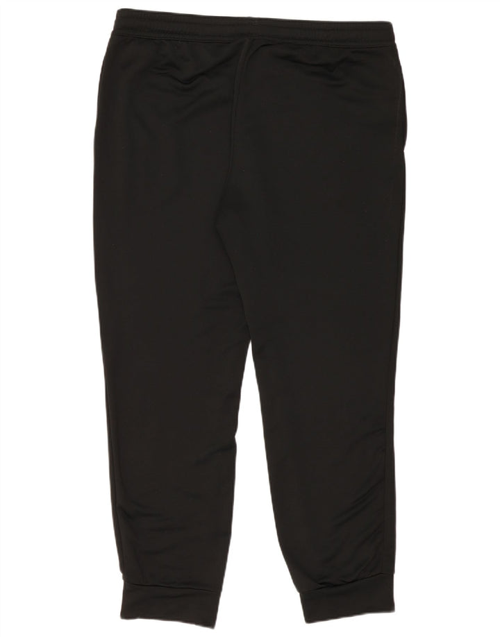ADIDAS Calças de treino femininas Joggers UK 20/22 XL Preto Poliéster