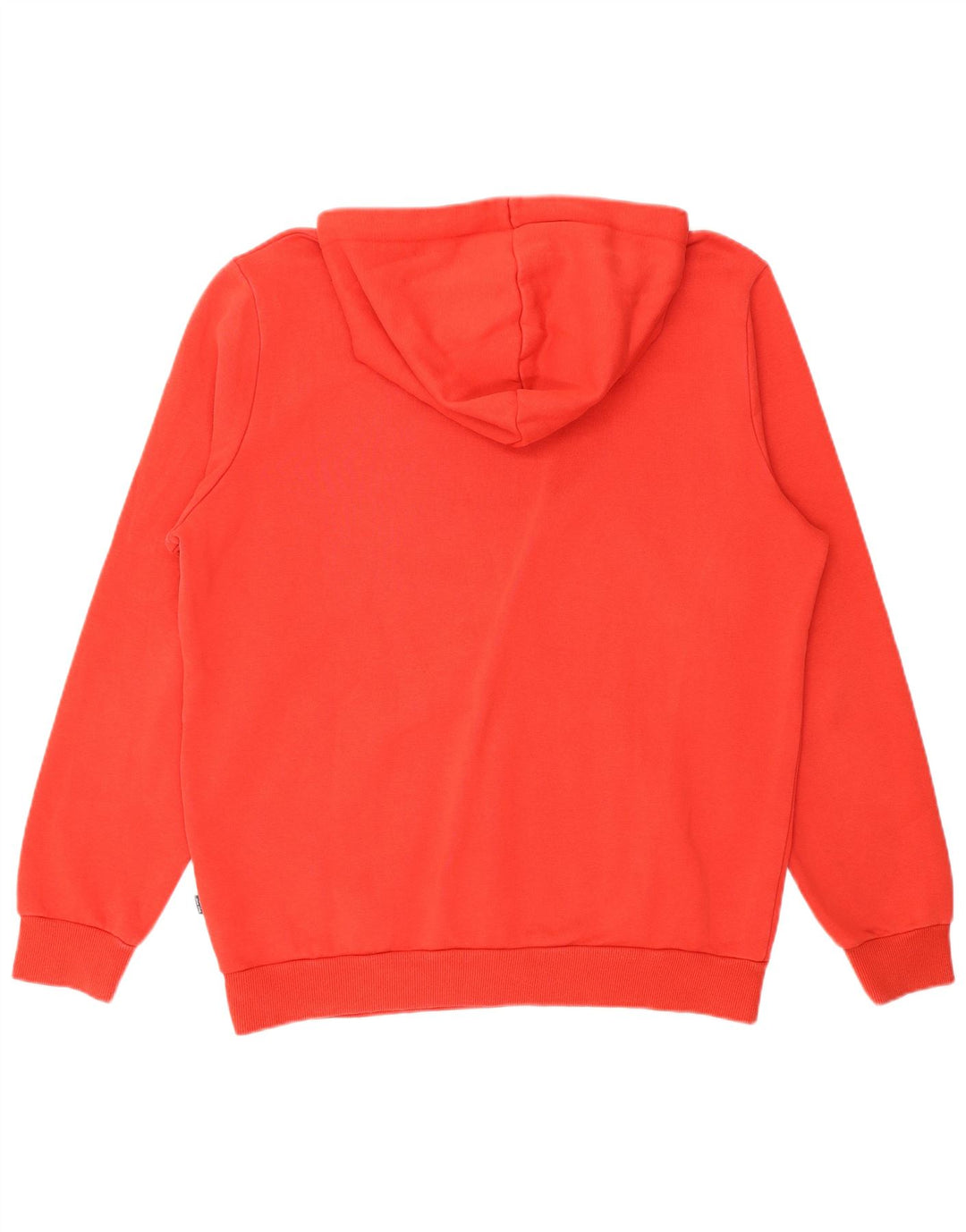 Puma masculino gráfico moletom com capuz médio algodão vermelho