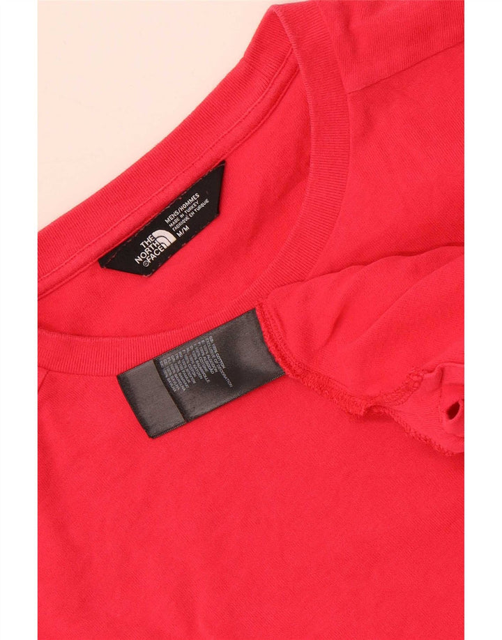Camiseta masculina The North Face Top médio algodão rosa