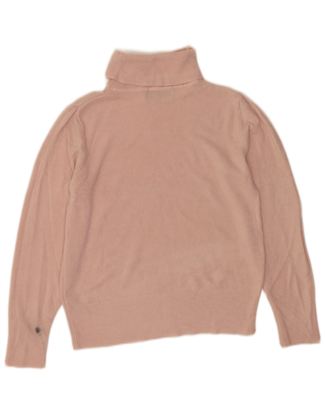 Suéter feminino Marks & Spencer com gola redonda Reino Unido 12 acrílico rosa médio
