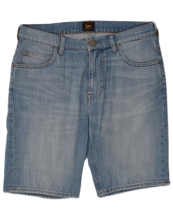 Shorts jeans masculino Lee Rider W31 algodão azul médio