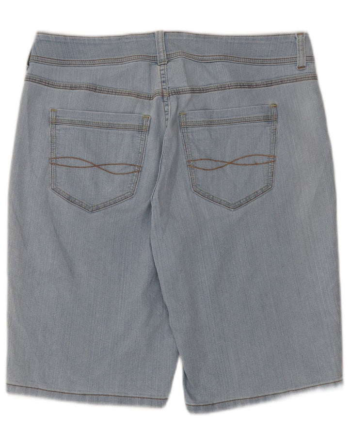 Lee Womens Riders Denim Shorts W34 Grande Azul