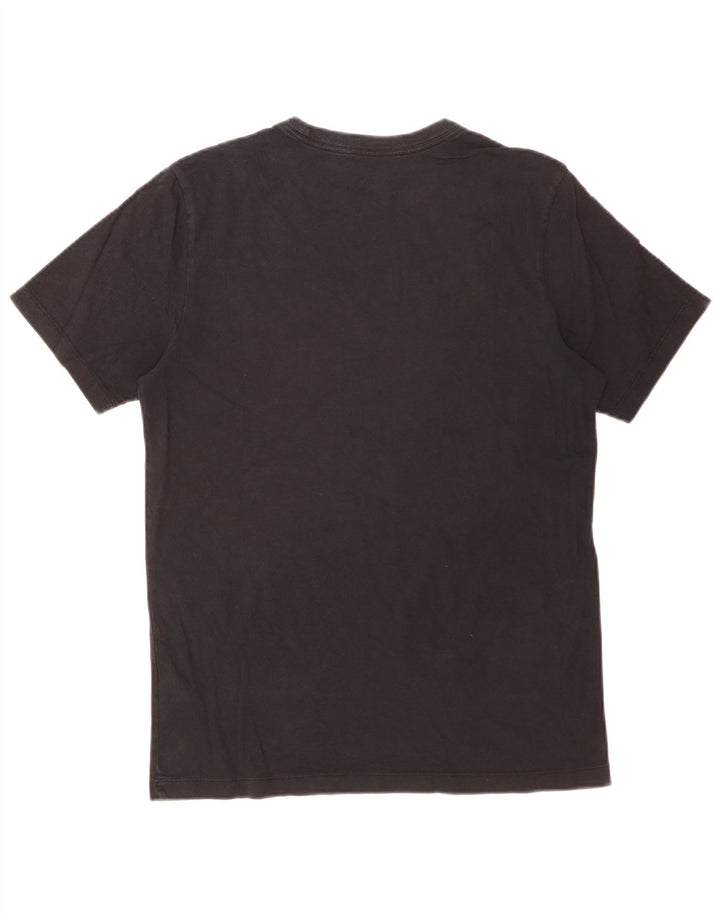 Camiseta Nike masculina gráfica Top médio algodão preto