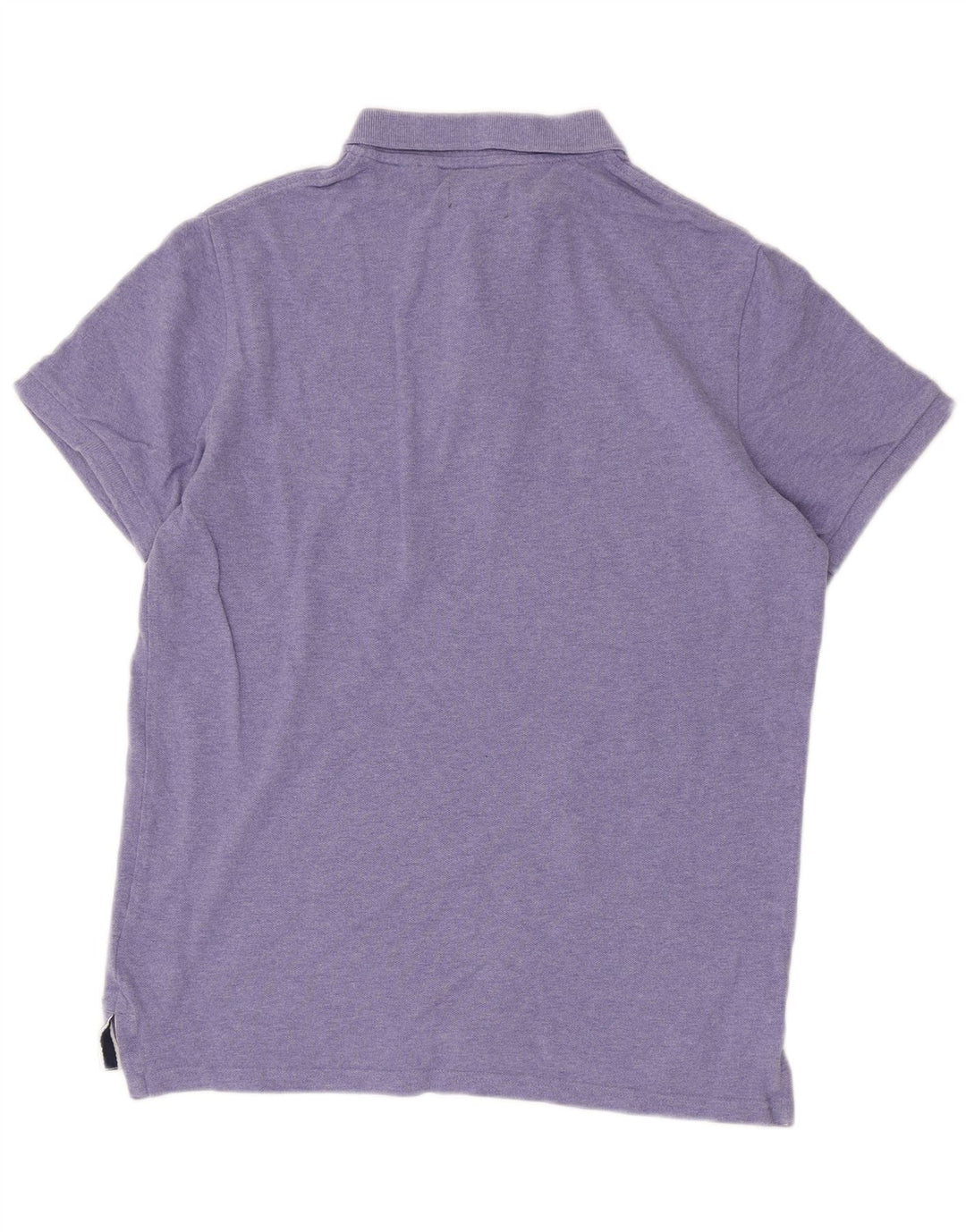 Camisa polo masculina Superdry grande algodão roxo