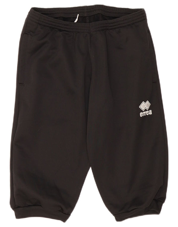 ERREA Bermuda esportiva feminina UK 14 poliéster preto médio