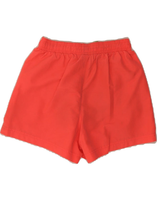 Shorts esportivos femininos REEBOK UK 8 poliéster rosa pequeno