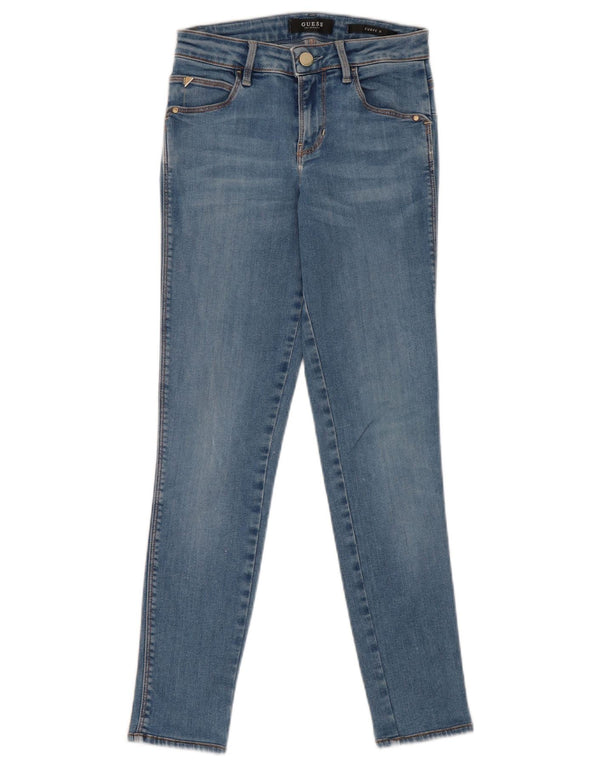 Guess Girls Curvy X Skinny Jeans 9-10 Anos W25 L25 Azul Poliéster