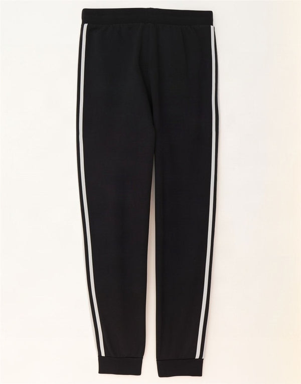 Calças de treino masculinas Adidas Joggers grandes de algodão preto
