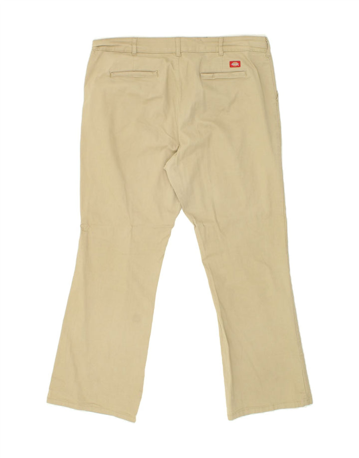 DICKIES Womens Bootcut Chino Trousers W38 L30 Beige Cotton Vintage Dickies and Second-Hand Dickies from Messina Hembry 