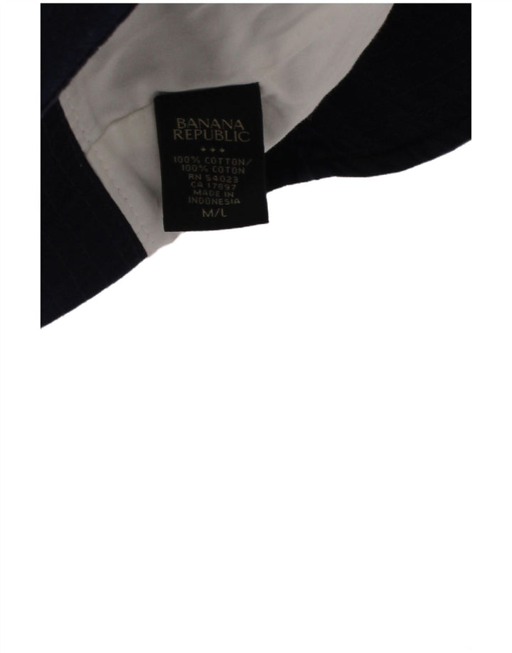 Chapéu bucket masculino Banana Republic, algodão azul marinho médio/grande