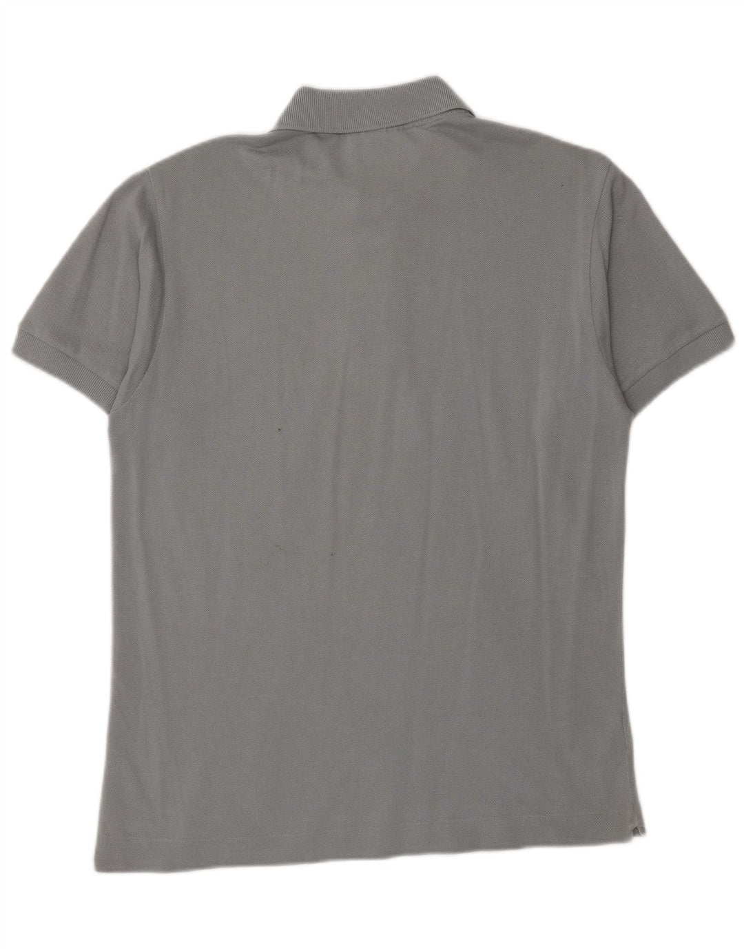 Camisa polo masculina Lacoste Classic Fit tamanho 3 pequeno algodão cinza