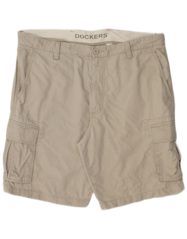 Shorts cargo masculino DOCKERS W38 XL algodão bege