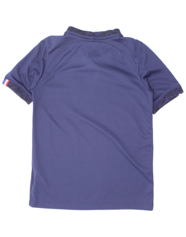 Camiseta Nike Menino Top 8-9 Anos Pequena Azul Marinho