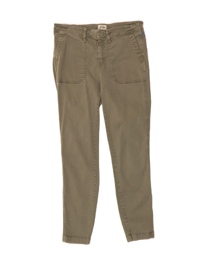 J. CREW Womens Slim Chino Trousers W30 L28 Khaki Cotton Vintage J. Crew and Second-Hand J. Crew from Messina Hembry 