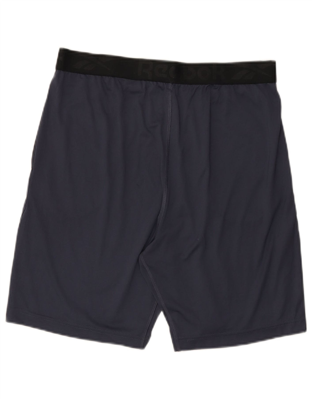 Shorts esportivos masculinos Reebok médio azul marinho poliéster