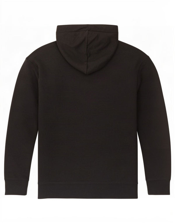 Jumper com capuz gráfico masculino Nike pequeno algodão preto