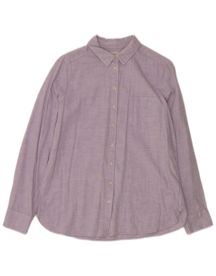 Camisa masculina FAT FACE UK 12 roxo médio