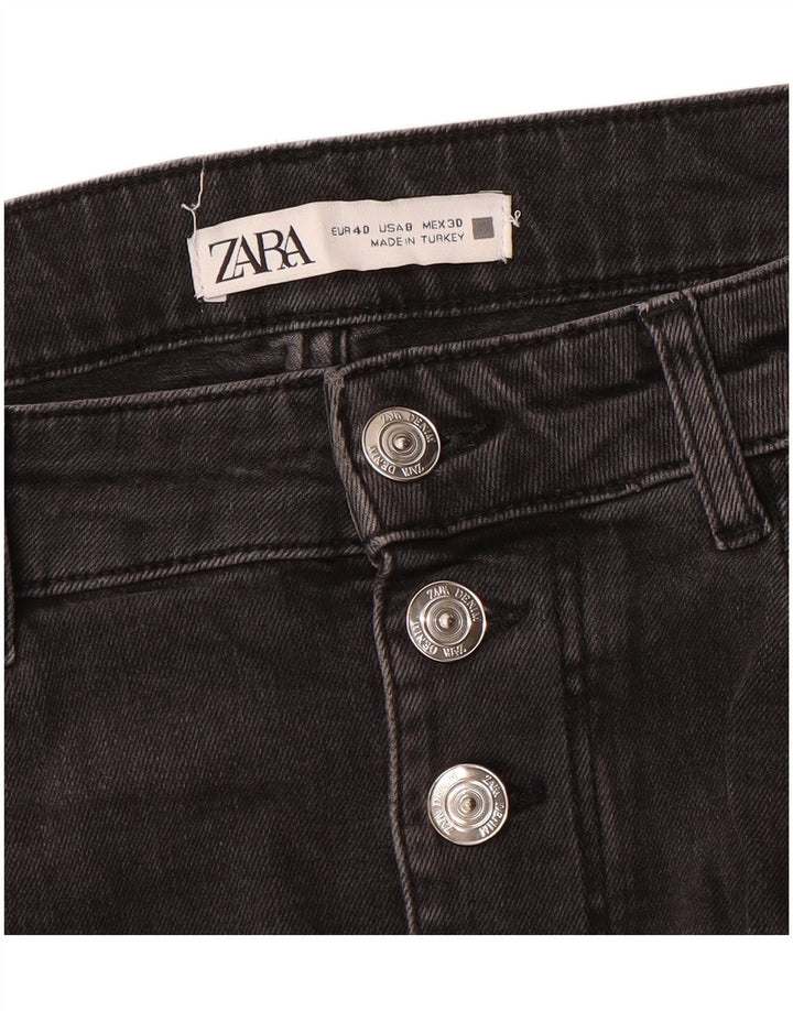 Zara Jeans Skinny Feminino EU 40 Médio W30 L27 Preto
