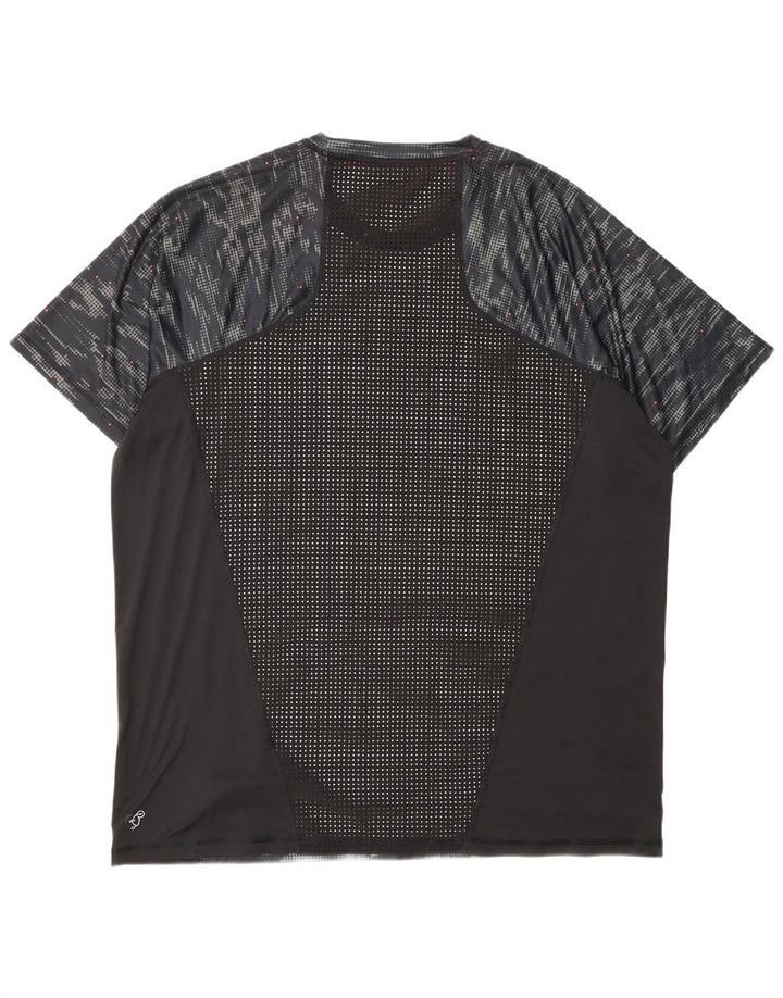 Camiseta masculina Nike Top 2XL poliéster camuflado preto