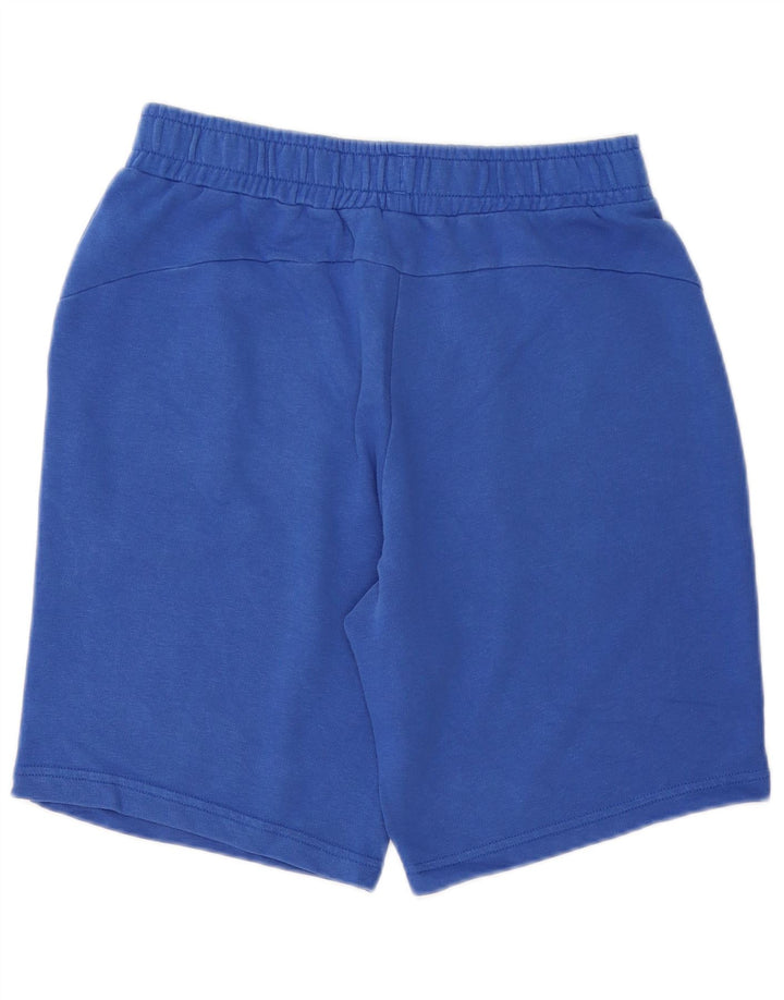 Shorts esportivos gráficos masculinos Puma médio azul algodão