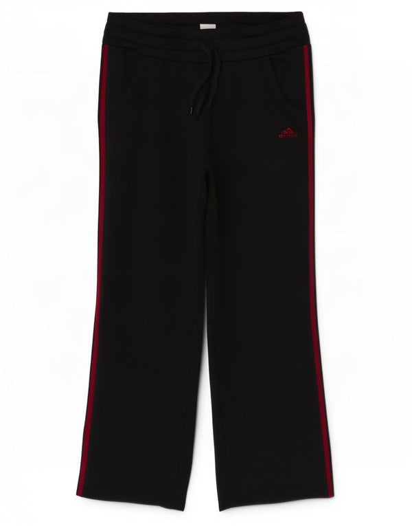 Calça de treino feminina Adidas UK 14 grande cinza poliéster