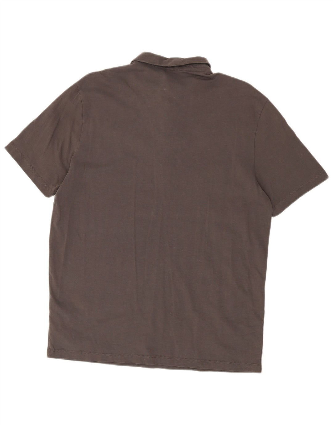 Camisa polo masculina All Saints Regular Fit XL algodão cinza