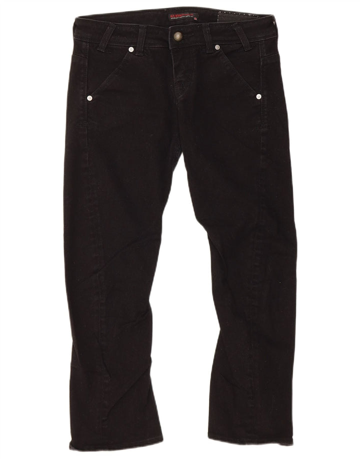 Calça jeans feminina Guess W28 L23 algodão preto