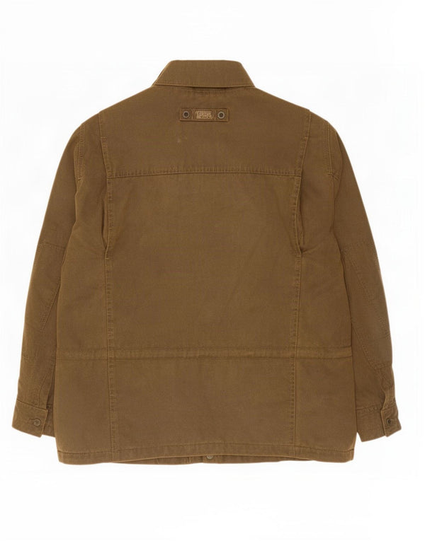Jaqueta militar masculina Camel Active IT 52 XL algodão marrom