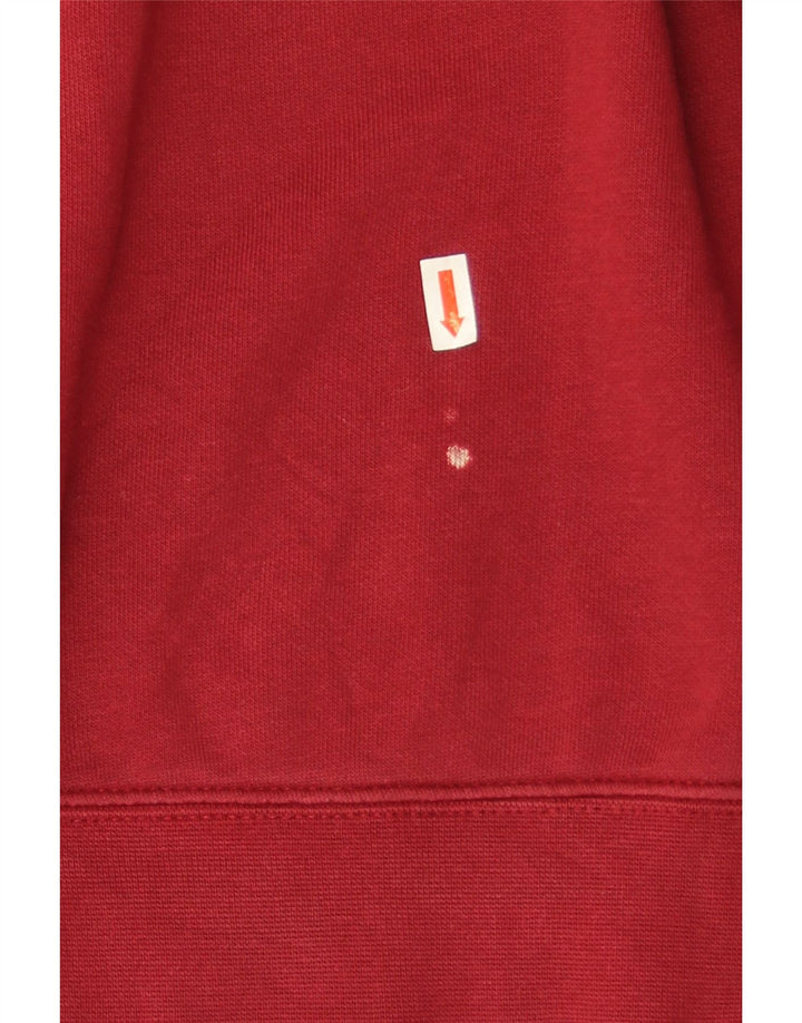 Nike moletom masculino jumper grande algodão vermelho