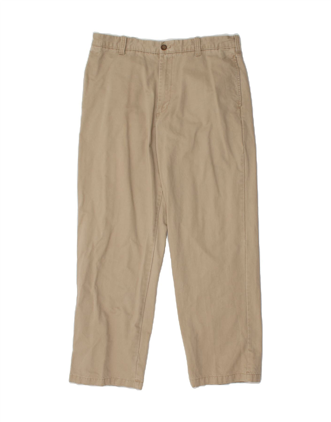 IZOD Mens Straight Chino Trousers W36 L32 Beige Cotton Vintage Izod and Second-Hand Izod from Messina Hembry 