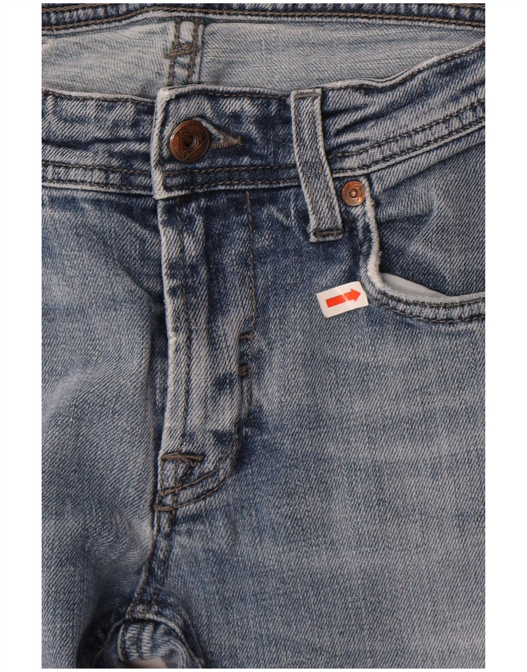 Roy Rogers Mens Jeans Slim W29 L32 Azul Algodão