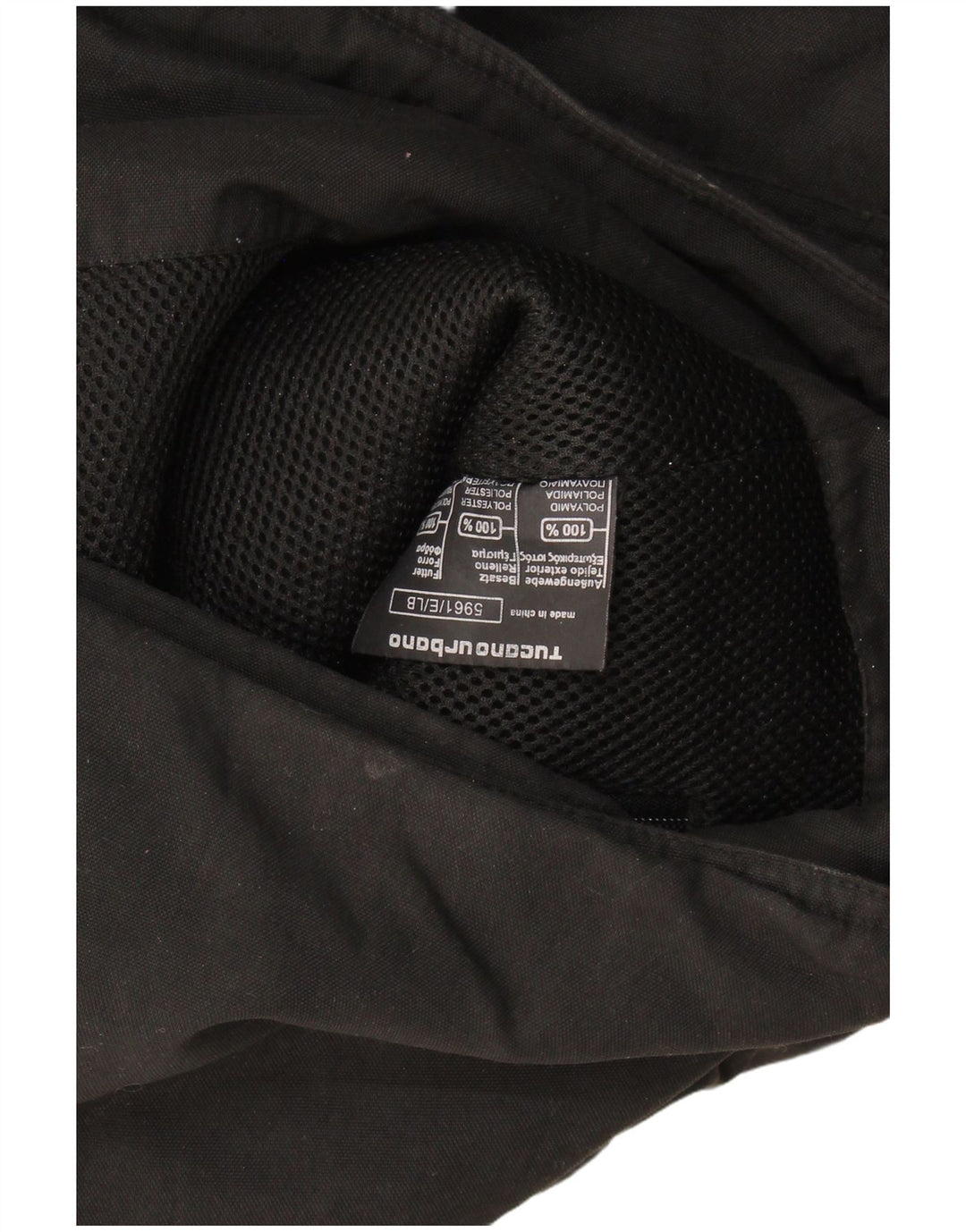 Jaqueta utilitária masculina Tucano Urbano UK 42 XL preta poliamida
