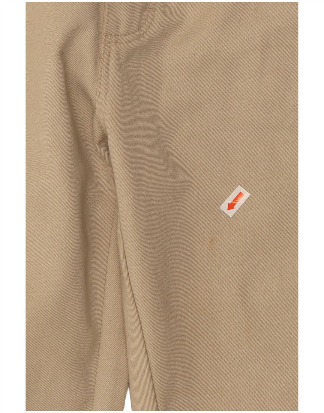 Calça casual feminina WRANGLER com corte bootcut W26 L32 algodão bege