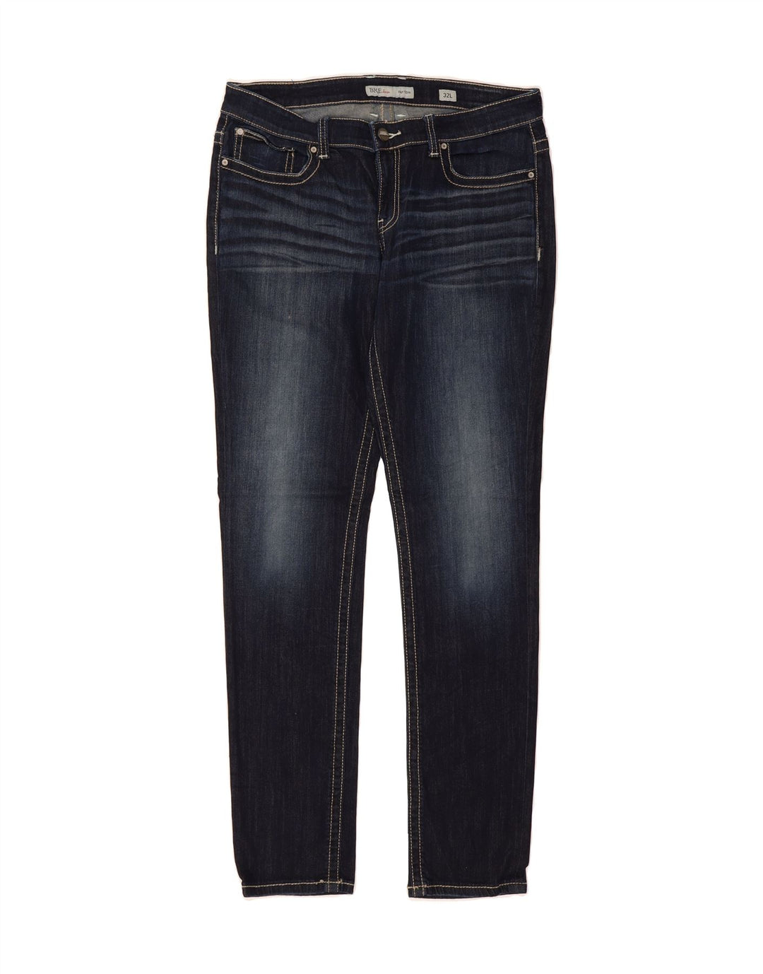 BKE Womens Slim Jeans W32 L33 Navy Blue Cotton Vintage BKE and Second-Hand BKE from Messina Hembry 