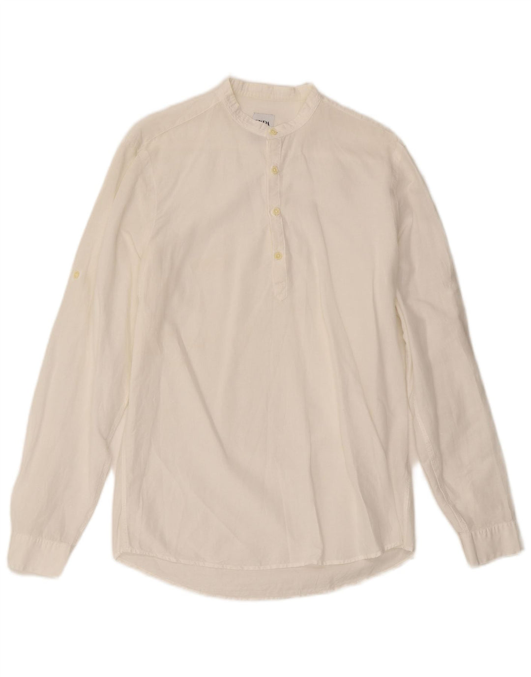 Pulôver masculino Zara com ajuste relaxado médio branco