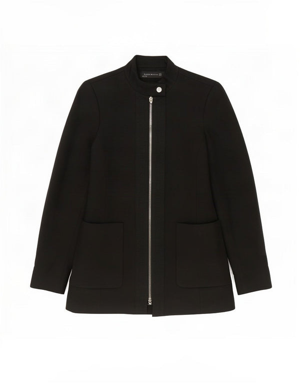 Sobretudo feminino Zara UK 6 XS preto