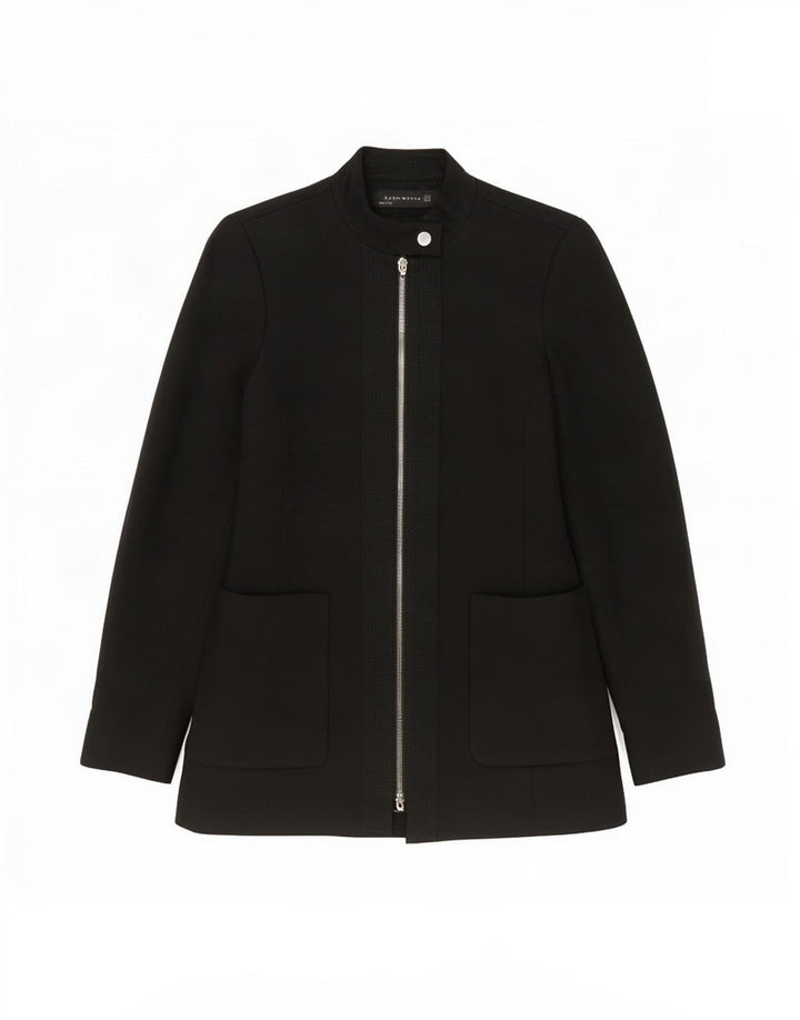 Sobretudo feminino Zara UK 6 XS preto