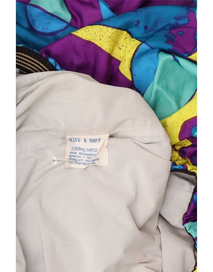 RIFF &RAFF Masculino Padrão Abstrato Pulôver Treino Top Grande Multicolorido