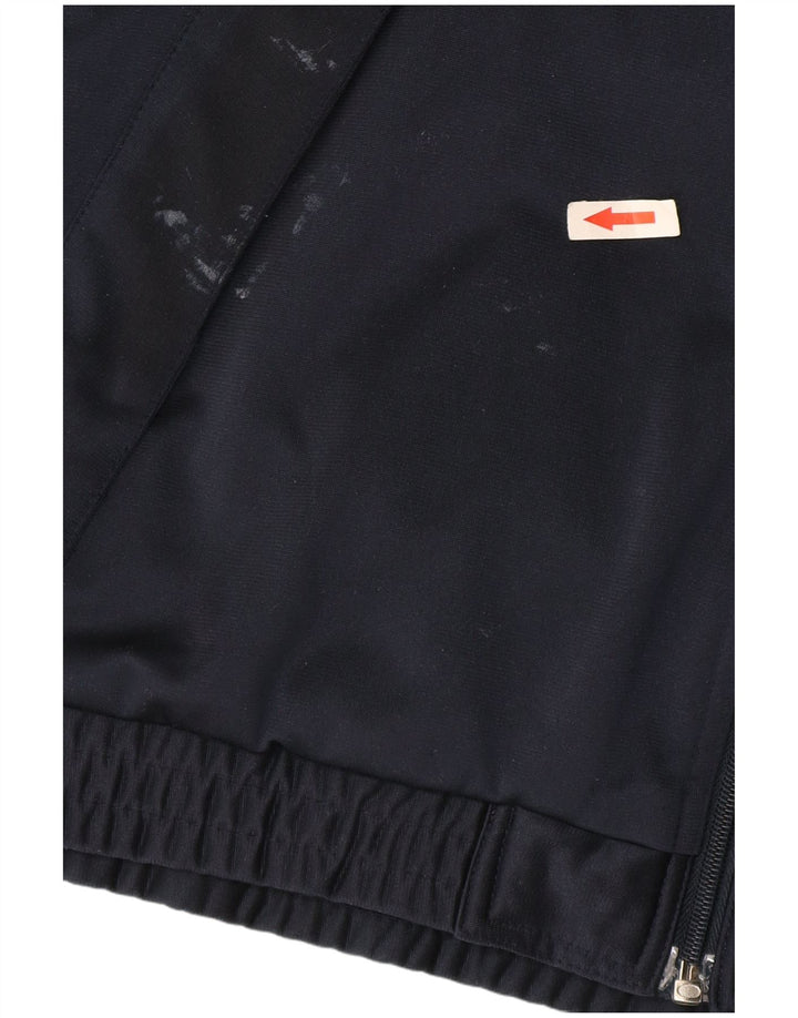 Jaqueta masculina Puma Graphic Tracksuit Top grande bloco colorido azul marinho