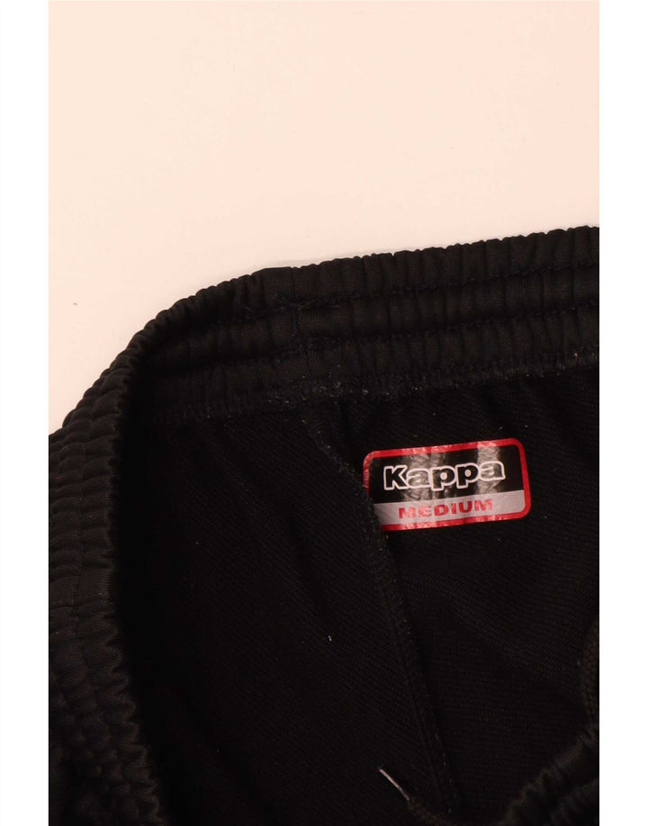 Calça de treino masculina Kappa poliéster preto médio