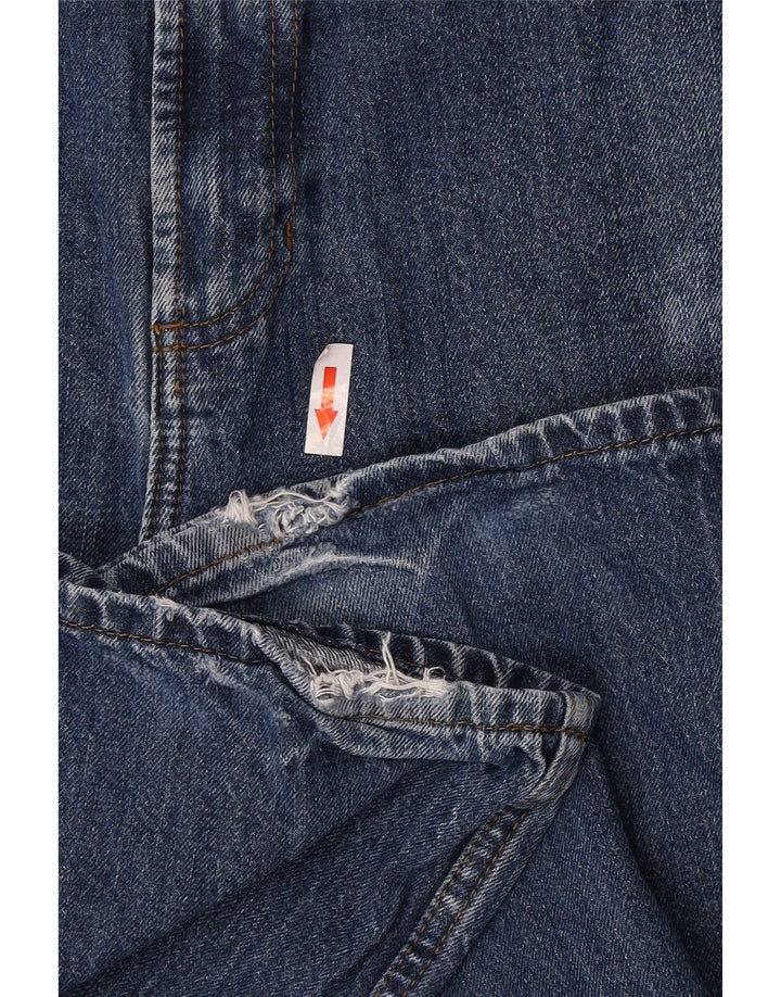 Jeans retos masculinos Marks & Spencer W36 L29 algodão azul