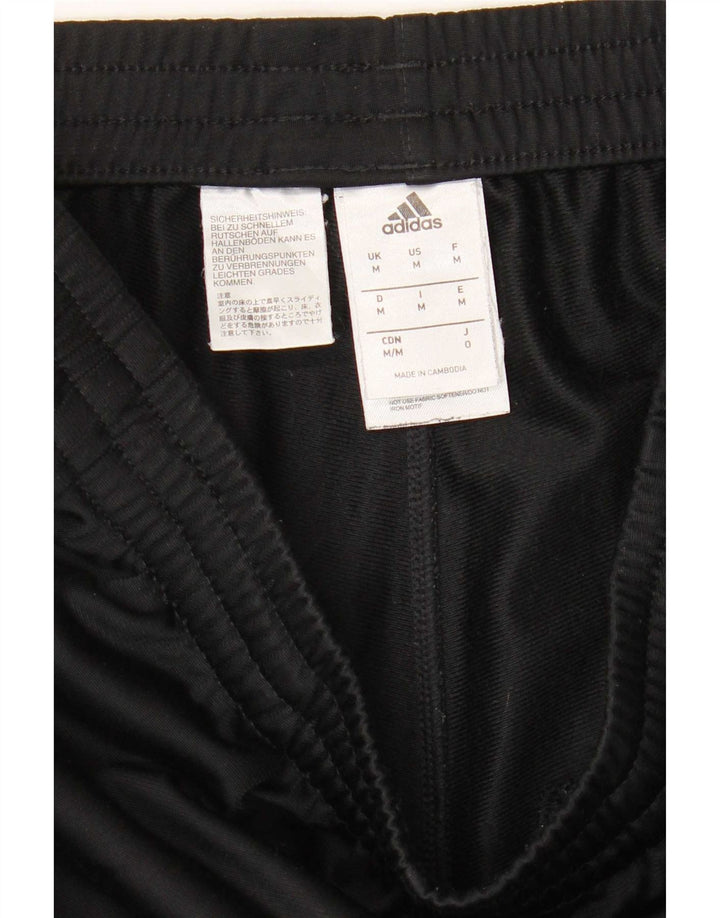 Adidas Mens Treino Calças Joggers Médio Poliéster Preto