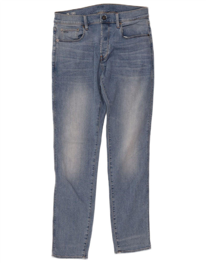 G-STAR Masculino 3301 Jeans Slim W31 L32 Azul Algodão