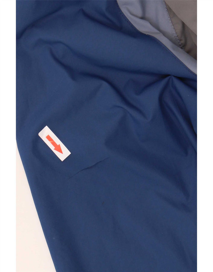 Poliéster cinzento de Colourblock do Reino Unido 42 XL do revestimento de chuva dos homens gordos da cara