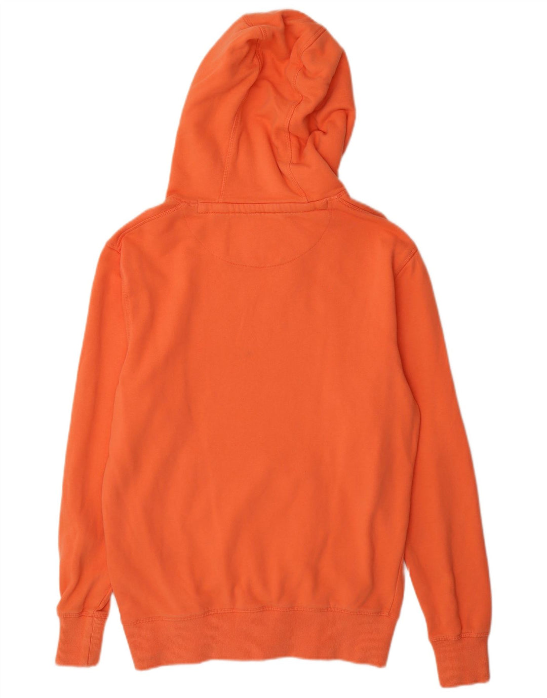 JACK WILLS Mens Hoodie Jumper Small Orange Cotton