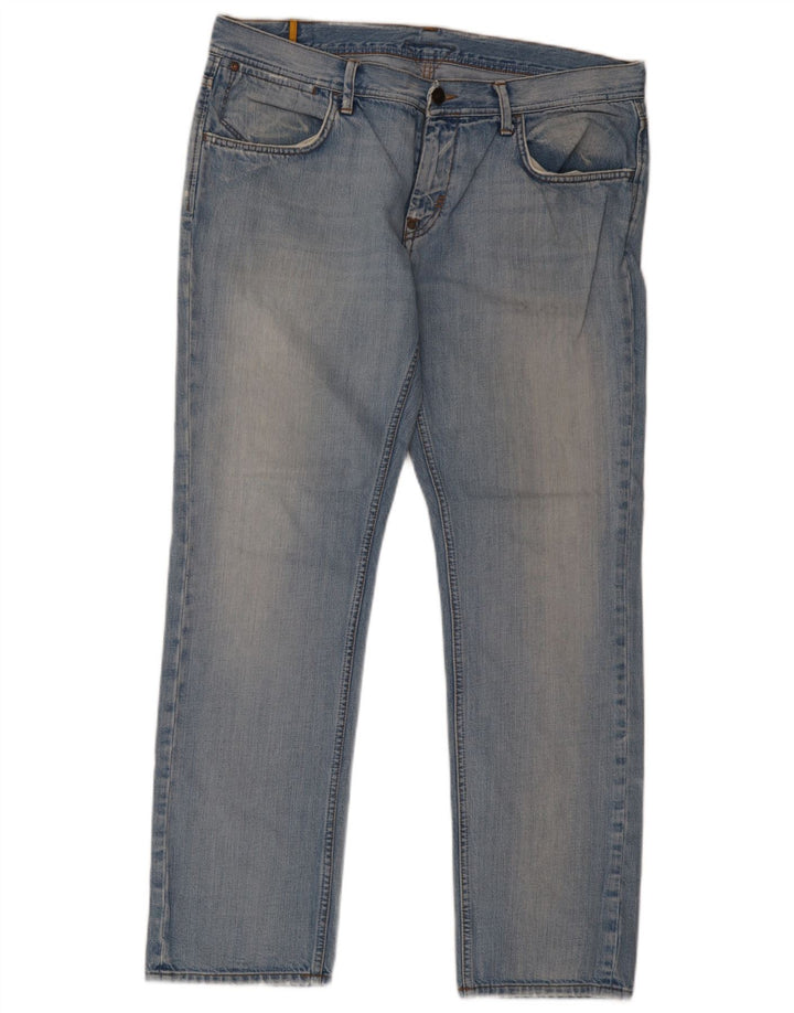 Meltin' Pot Mens Jeans Slim W38 L32 Azul Algodão