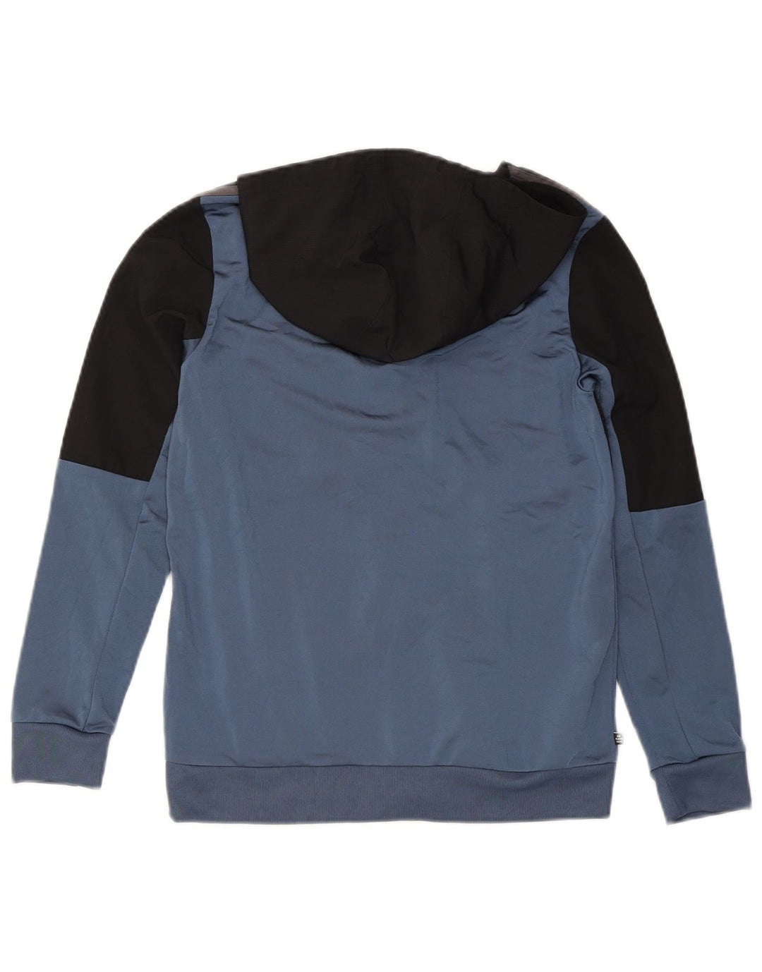 Jaqueta Adidas Meninos Treino Top 13-14 Anos Azul Colorblock Poliéster