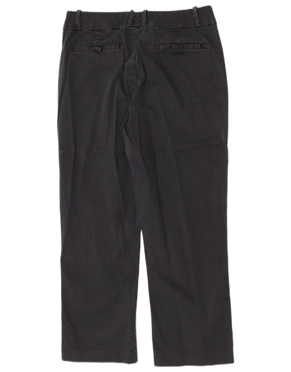 Lee Calça casual feminina de cintura alta US 12 Grande W30 L26 Algodão preto