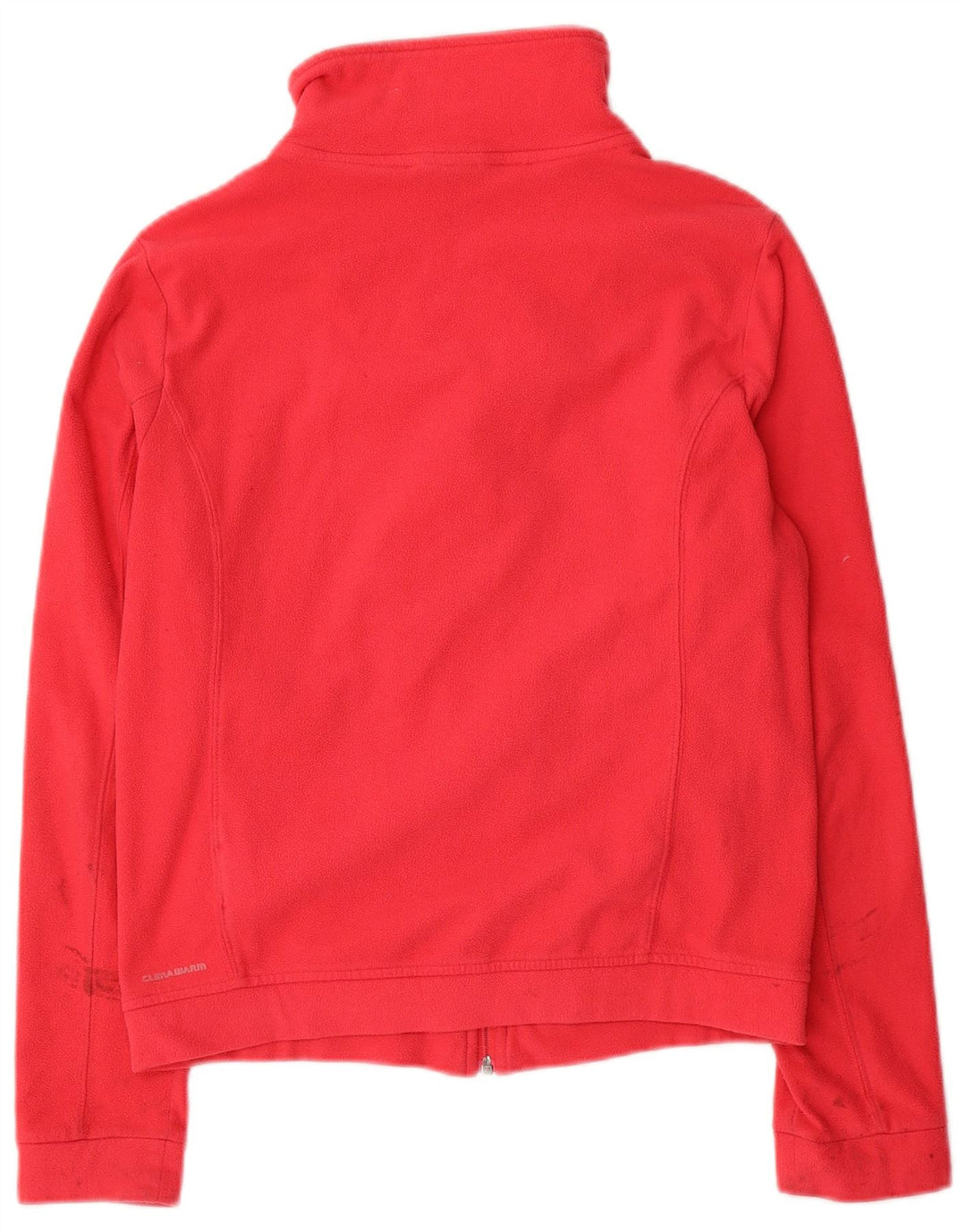ADIDAS Womens Clima 365 Fleece Jacket UK 12 Médio Rosa Poliéster